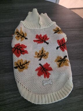 Dog Sweater - FALL STYLE NWT